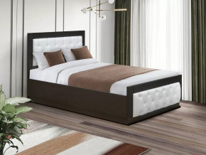 Кровать двойная с ортопедическим основанием с мягкой головной и ножной спинкой Венеция 13.2 в Тюмени - mebel-tymen.ru | фото