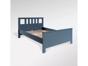 Кровать двойная Сага 140х200 темно-бирюзовая в Тюмени - mebel-tymen.ru | фото