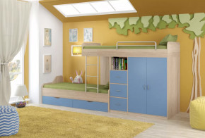 Кровать двухъярусная Дельта-18.04.02 в Тюмени - mebel-tymen.ru | фото