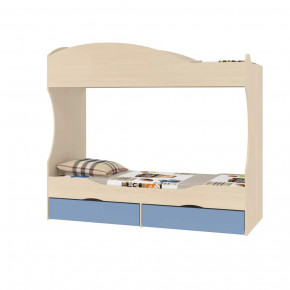 Кровать двухъярусная с лестницей Дельта-20 в Тюмени - mebel-tymen.ru | фото