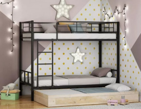 Кровать двухъярусная Севилья-2КВ с выкатной кроватью в Тюмени - mebel-tymen.ru | фото