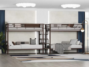 Кровать двухъярусная Толедо 4 Коричневый в Тюмени - mebel-tymen.ru | фото