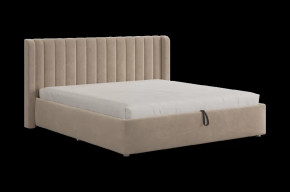 Кровать Ева 180х200 см капучино (велюр) в Тюмени - mebel-tymen.ru | фото