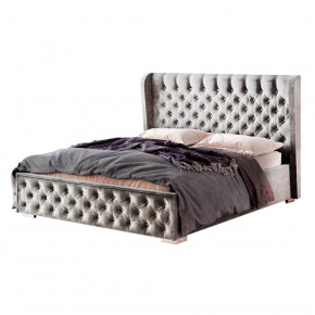 Кровать Франческа 1,6м под подъемный механизм Графит в Тюмени - mebel-tymen.ru | фото