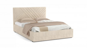 Кровать Гамма ш. 1400 с основанием для хранения с подъёмным механизмом крем в Тюмени - mebel-tymen.ru | фото