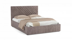 Кровать Гамма ш. 1400 с основанием для хранения с подъёмным механизмом стоун в Тюмени - mebel-tymen.ru | фото