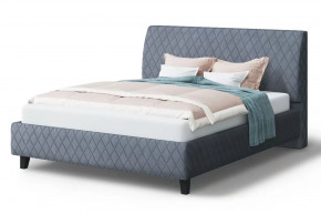 Кровать Хилтон, 2000*1200 мм, серый в Тюмени - mebel-tymen.ru | фото