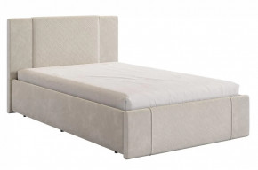 Кровать Хлоя 120х200 см крем (велюр) в Тюмени - mebel-tymen.ru | фото