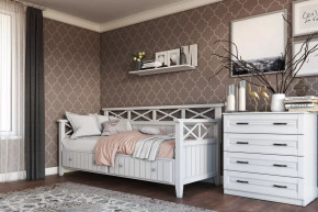 Кровать из массива "Амелия" с выкатными ящиками с ортопедическим основанием в Тюмени - mebel-tymen.ru | фото