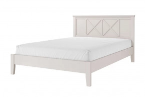 Кровать из массива Грация-2 Льняной с ортопедическим основанием в Тюмени - mebel-tymen.ru | фото