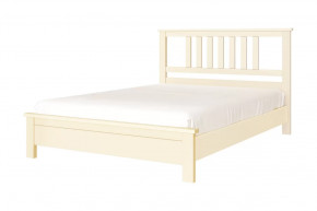 Кровать из массива Лаура (слоновая кость) с ортопедическим основанием в Тюмени - mebel-tymen.ru | фото