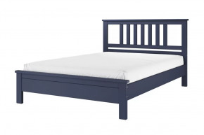 Кровать из массива Лаура Темный лазурный с ортопедическим основанием в Тюмени - mebel-tymen.ru | фото