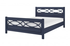 Кровать из массива Лоренса Темный лазурный с ортопедическим основанием в Тюмени - mebel-tymen.ru | фото