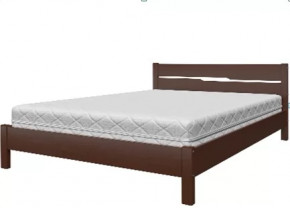 Кровать из массива Вероника-5 (орех) с ортопедическим основанием в Тюмени - mebel-tymen.ru | фото