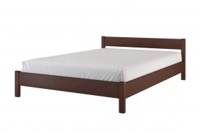 Кровать из массива Эби Орех с ортопедическим основанием в Тюмени - mebel-tymen.ru | фото