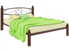 Кровать Каролина Lux коричневая в Тюмени - mebel-tymen.ru | фото