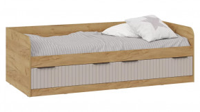 Кровать комбинированная «Хилтон» (900) Тип 1 Дуб Крафт золотой, Мокко матовый в Тюмени - mebel-tymen.ru | фото