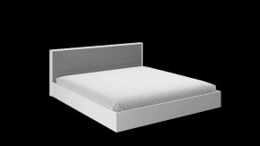 Кровать Копенгаген 1,6 (Белый/Серый графит) в Тюмени - mebel-tymen.ru | фото