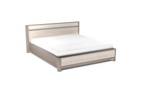 Кровать Лацио, 1800*2000 мм, серый камень, дуб гладстоун белый (без основания) в Тюмени - mebel-tymen.ru | фото