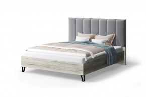 Кровать Лаура с мягким изголовьем, 1200*2000 мм, серый в Тюмени - mebel-tymen.ru | фото