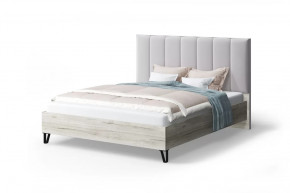 Кровать Лаура с мягким изголовьем, 1400*2000 мм, серо-бежевый в Тюмени - mebel-tymen.ru | фото