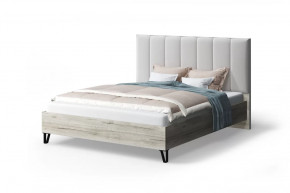 Кровать Лаура с мягким изголовьем, 1600*2000 мм, серо-белый в Тюмени - mebel-tymen.ru | фото
