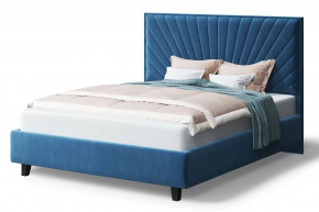 Кровать Леона, 2000*1600 мм, синий в Тюмени - mebel-tymen.ru | фото