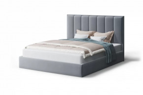 Кровать Лина 1600*2200 мм, серый в Тюмени - mebel-tymen.ru | фото