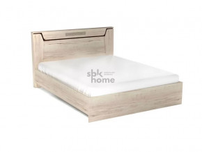 Кровать Мале Люкс, дуб галифакс белый 1600*2000 мм (без основания) в Тюмени - mebel-tymen.ru | фото
