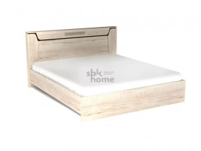 Кровать Мале Люкс, дуб галифакс белый 1800*2000 мм (без основания) в Тюмени - mebel-tymen.ru | фото