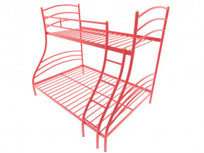 Кровать металлическая двухъярусная Глория красная в Тюмени - mebel-tymen.ru | фото