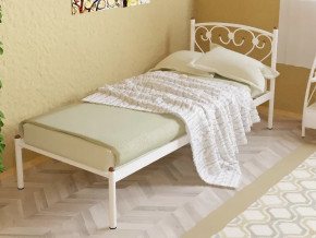 Кровать металлическая Ева белая в Тюмени - mebel-tymen.ru | фото
