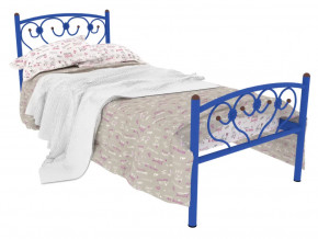 Кровать металлическая Ева Plus синяя в Тюмени - mebel-tymen.ru | фото