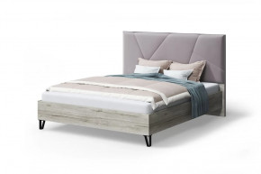 Кровать Мила с мягким изголовьем, 1200*2000 мм, пепельная роза в Тюмени - mebel-tymen.ru | фото