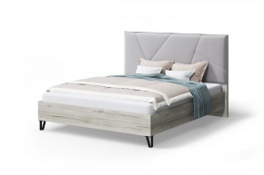 Кровать Мила с мягким изголовьем, 1200*2000 мм, серо-бежевый в Тюмени - mebel-tymen.ru | фото