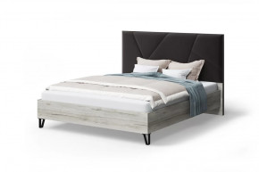 Кровать Мила с мягким изголовьем, 1400*2000 мм, кофе в Тюмени - mebel-tymen.ru | фото