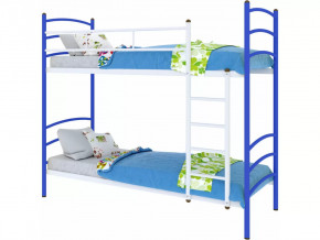 Кровать Милана duo синяя в Тюмени - mebel-tymen.ru | фото