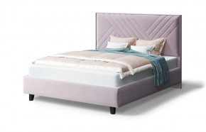 Кровать МИРА 2000*1400мм (на опорах), велюр NEO 15 (лиловый), (б/основания, б/матраса) в Тюмени - mebel-tymen.ru | фото