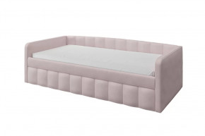 Кровать Молли 900х2000 с выкатной частью вариант 5 пудра в Тюмени - mebel-tymen.ru | фото