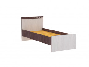 Кровать одинарная 800 "Ольга 13" ясень анкор темный/ясень анкор светлый в Тюмени - mebel-tymen.ru | фото