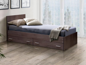 Кровать одинарная на уголках №4 с ящиками Матрица в Тюмени - mebel-tymen.ru | фото