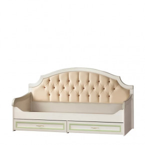 Кровать одинарная с ящиками Флора с мягким элементом №915 в Тюмени - mebel-tymen.ru | фото