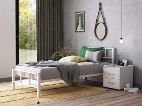 Кровать односпальная Кадис 120х200 Белый в Тюмени - mebel-tymen.ru | фото