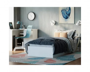 Кровать Охта КРМ 900.1 Белый гладкий в Тюмени - mebel-tymen.ru | фото