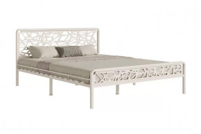 Кровать "Орион" КМД16  КРЕМОВО-БЕЛАЯ (1400*2000) (ножки-кремово-белый) в Тюмени - mebel-tymen.ru | фото