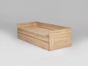 Кровать раздвижная с ящиками 90х200 Сириус Дуб Сонома в Тюмени - mebel-tymen.ru | фото