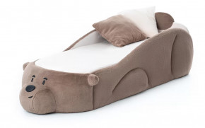 Кровать Romack Мишка Pasha-M с кармашком шоколад, матрасом, ящиком и подъемным механизмом в Тюмени - mebel-tymen.ru | фото