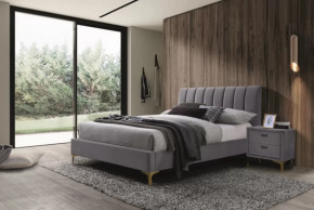Кровать Рошаль 1600 Серый в Тюмени - mebel-tymen.ru | фото