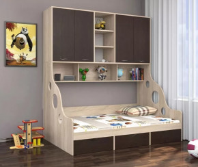 Кровать с антресолью Дельта-21.01 в Тюмени - mebel-tymen.ru | фото