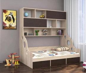 Кровать с антресолью Дельта-21.02 в Тюмени - mebel-tymen.ru | фото